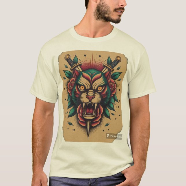 Bold & Black: Sailor Jerry Flash. T-Shirt (Vorderseite)