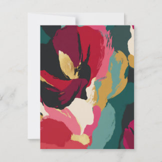 Bold Bloom Postkarte
