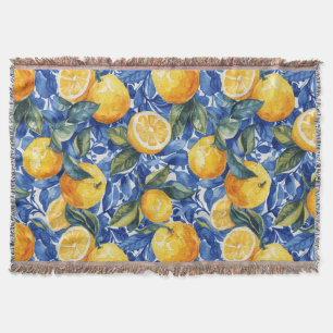 Bold Blue Italy Positano Lemon Decke