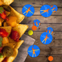 Bold Blue Modern Tech Abschluss