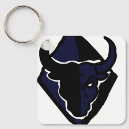 Bold Bull Symbol Keychain – Simple, Stylish Schlüsselanhänger