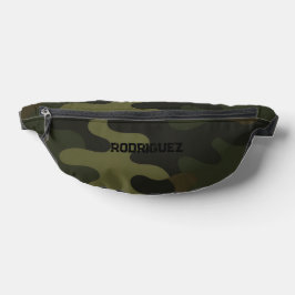 Bold Camo Earthy Greens Browns Personalize Name 