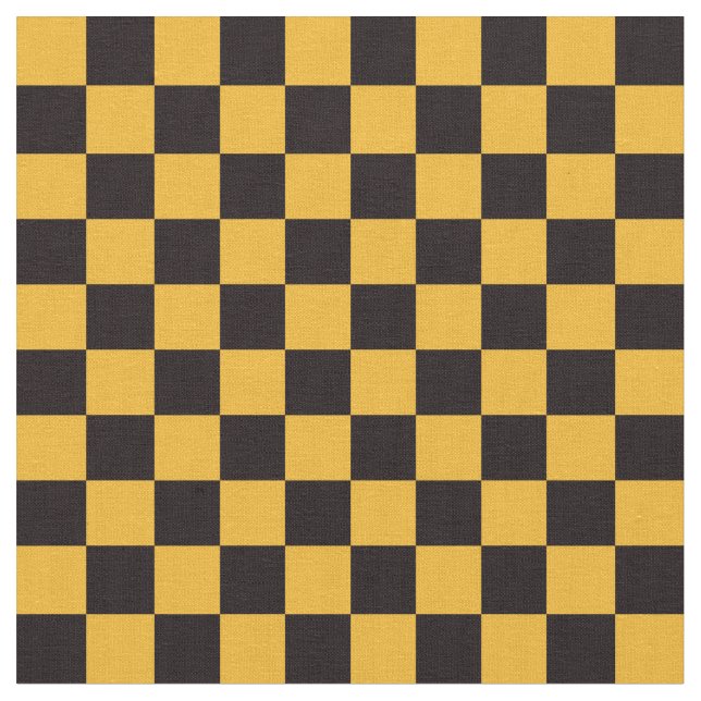Bold Checkerboard Stoff (Nahaufnahme)