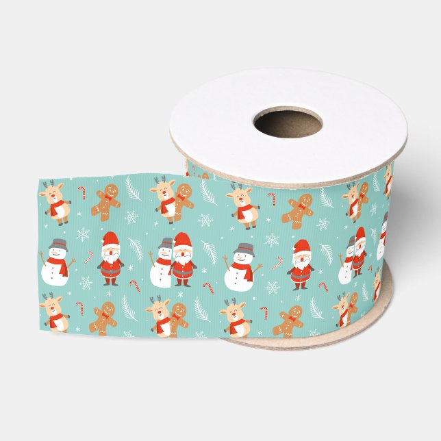 Bold Christmas Aesthetic- Bright, Merry Holiday  Ripsband (Spule)