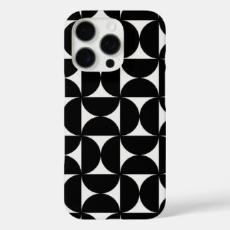 "Bold Contrast: Black & White iPhone 16 Pro Cover" Hülle