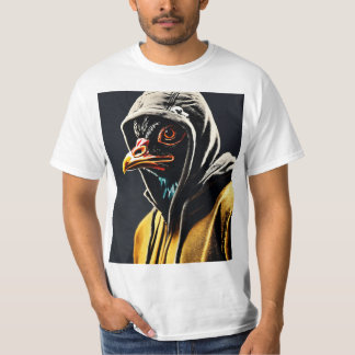 Bold Crystal Eagle Emblem T - Shirt: Embrace Fearl T-Shirt