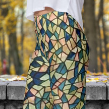 Bold Cubism Style Print