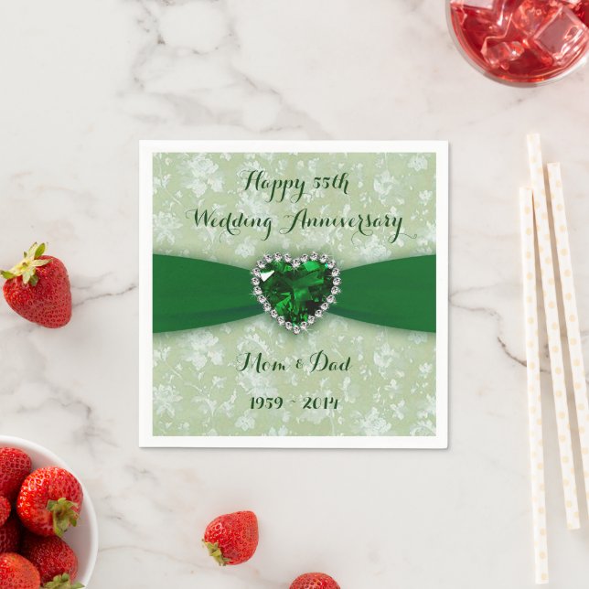 Bold Damask 55. Hochzeitspapier Napkins Serviette (Beispiel)