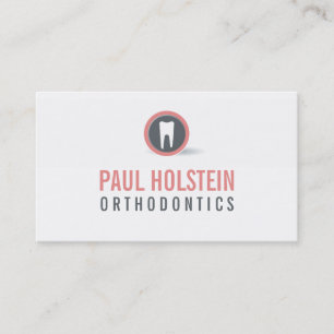 BOLD DENTIST CARTE DE VISITE :: logo de dent moder