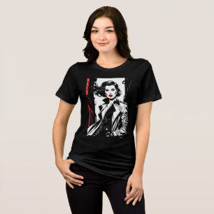 Bold Femme Fatale Noir T - Shirt