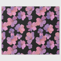 Bold Floral Spring Gift Wrap