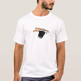 Bold "Freedom" Toucan | Tropical Wildlife & Nature T-Shirt