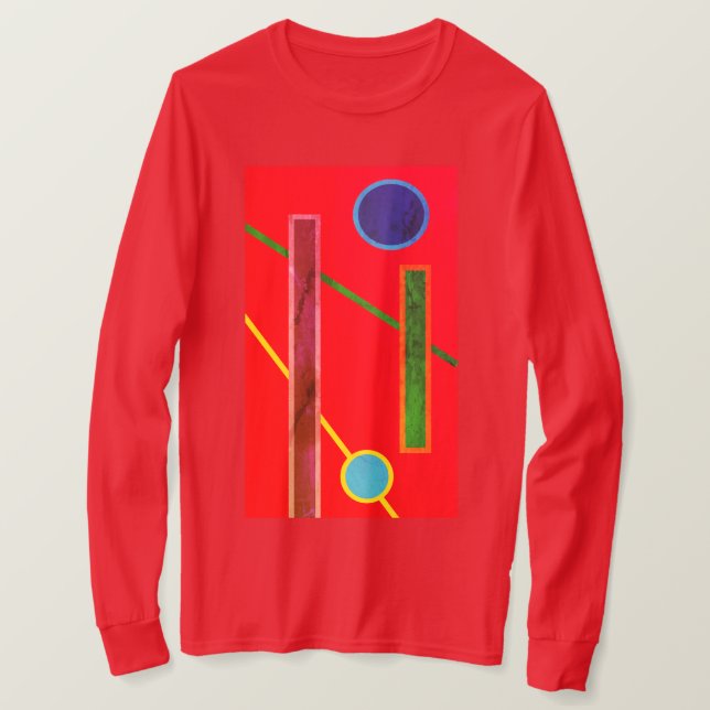 Bold Geometric Art T-Shirt (Design vorne)