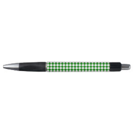 Bold Green and White Chevron Pattern Classic Emmy Kugelschreiber