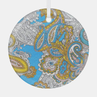 Bold Grungy Islamic Psychedelic Ornament Aus Glas