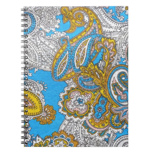Bold Grungy Islamic Psychedelic Ornament Notizblock (Vorderseite)