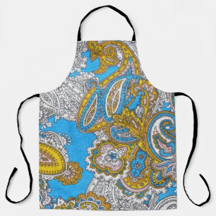 Bold Grungy Islamic Psychedelic Ornament Schürze