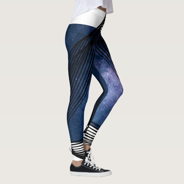 "Bold in Blue Leggings (Rechts)