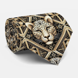 Bold Leopard Tie | Perfect for a Night on the Town Krawatte