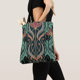 Bold Maximalist Art Nouveau Tasche