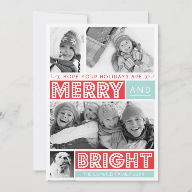 Bold Merry et Bright Carte photo (Devant)