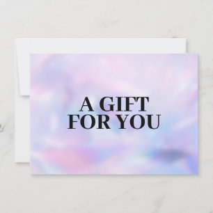 Bold Minimalistisch Luxury Boutique Holographic