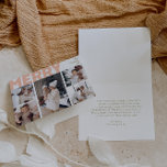 Bold Modern Merry falten fünf Foto Feiertagskarte<br><div class="desc">Senden Sie herzliche Wünsche in dieser Urlaubssaison mit dieser niedlichen, feinen, modernen, fröhlichen Fünf-Foto-Urlaubskarte. Das schlichte und minimalistisch gestaltete Design ist in hellrosa, pastellfarbenen Korallen, Salbei, Rot und Pfirsichfarben inspiriert. Dieses Design feiert den festlichen Geist des Dezember und bringt jedem Anlass eine fröhliche und lustige Touch. Die leuchtend blassfarbenen Farben...</div>