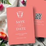 Bold Orange Save the Date Wedding Einladungen<br><div class="desc">Machen Sie mit diesen modernen und sicheren Terminen eine kühne Aussage, mit einem lebendigen orangefarbenen Hintergrund und einer stilvollen Mischung aus Klassik und Schrift-Typografie. Diese Hochzeitsvorlage ist für Paare gedacht, die farbenfroh, aber einfach nur eine Hochzeitskunst Liebe haben, und lasse Ihnen, Ihre Namen und Ihr Hochzeitsdatum einfach zu personalisieren. Ein...</div>