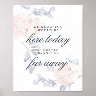 Bold Peony Poster