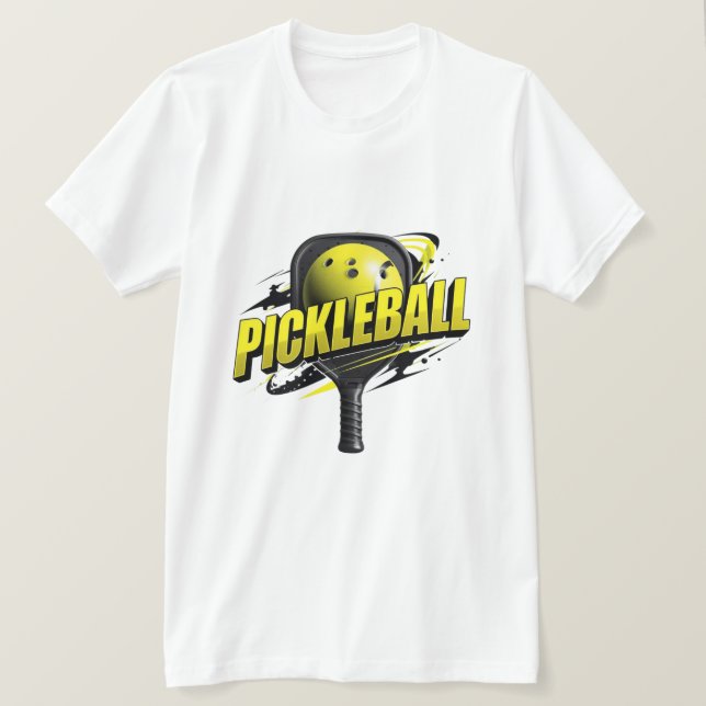 Bold Pickleball Graphic Shirt | Modern Sport Typog (Design vorne)