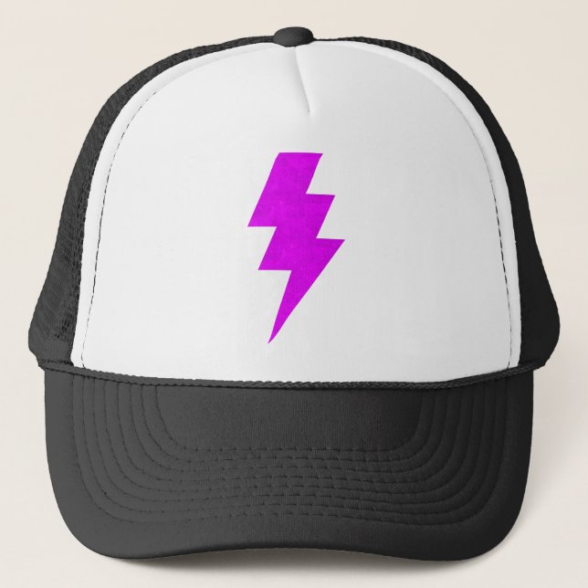 Bold Power Bolt by Vin Zzep Truckerkappe (Vorderseite)