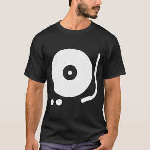Bold Record Player Turntable lp Vinyl Dj T - Shirt