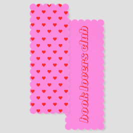 Bold Red Pink Heart Abstrakt Modern Geometric