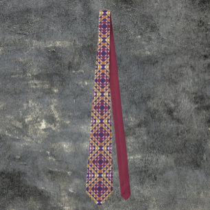 Bold Retro Circles Necktie Moderne Mitte des Jah Krawatte