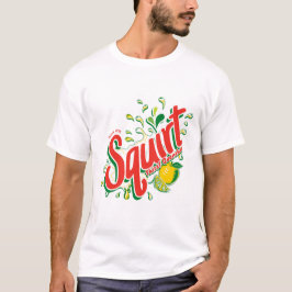 Bold Retro "Squirt Thirst Quencher" Citrus Soda T-Shirt