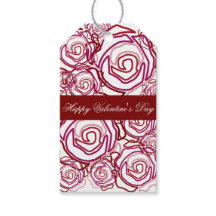 "Bold Rose Valentine" (Rose) Geschenkmarke