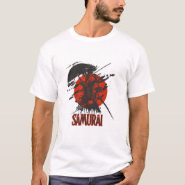 Bold Samurai Warrior T - Shirt - Japanisch Art