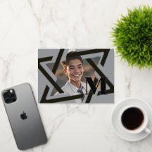 Bold Star von David Foto Danke Monogram