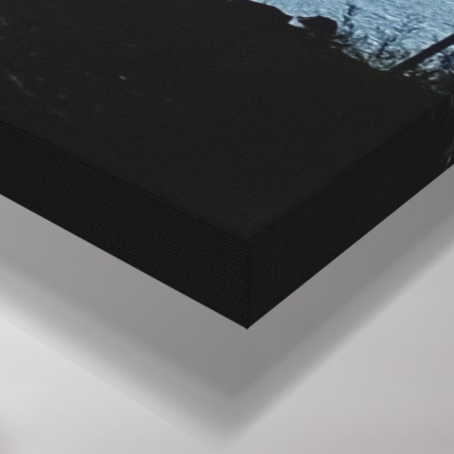 Bold Stark Contrast Leinwanddruck (Ecke(Unten))