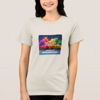 Bold Statement-T - Shirt" Tri-Blend Shirt