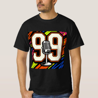 Bold Street Graffiti 99 & Mikrofon T-Shirt – Ret