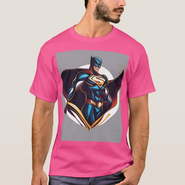 Bold Superhero Logo T - Shirt (Vorderseite)