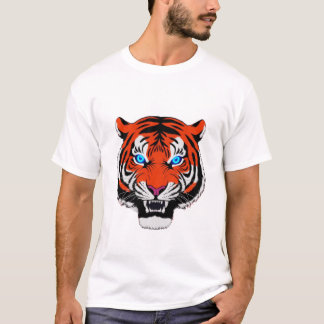 Bold Tiger Graphic T - Shirt - Fierce und stilvoll
