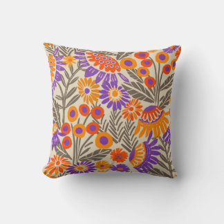 Bold Tropical Floral Kissen