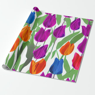 Bold Tulip Geschenkpapier