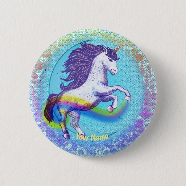 Bold Unicorn Button (Vorderseite)