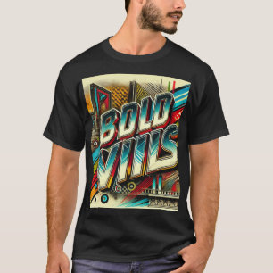 Bold Vibes Urban Graffiti T - Shirt