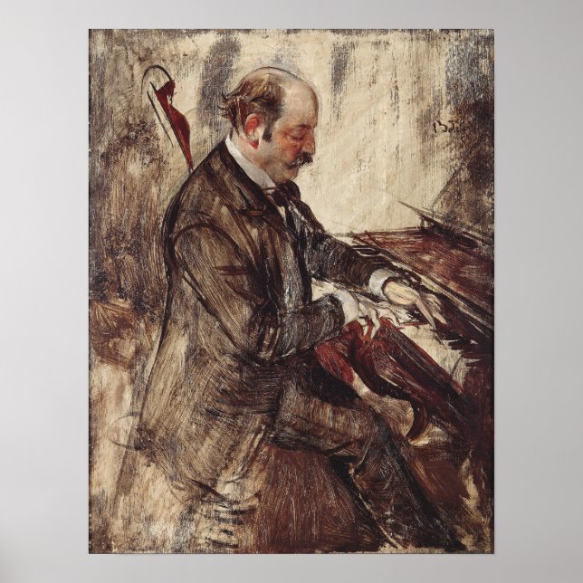 Boldini - Der Pianist Poster (Vorne)
