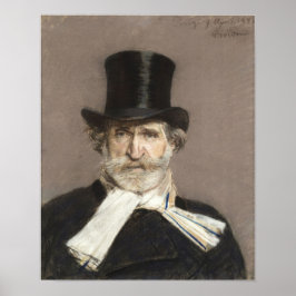 Boldini - Portrait von Giuseppe Verdi Poster