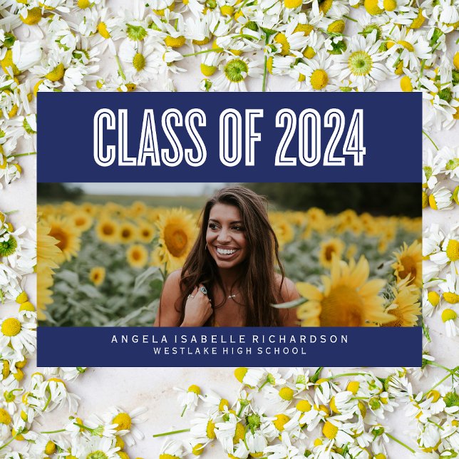 BOLDLY CHIC CLASS OF 2024 ABSCHLUSS INVITATION EINLADUNG (Von Creator hochgeladen)